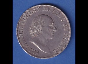 Nassau-Usingen Silbermünze 1 Taler Herzog Friedrich August 1815