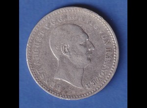 Hannover Silbermünze 1 Taler König Ernst August 1840