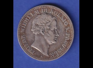 Preußen Silbermünze 1 Taler König Friedrich Wilhelm III. 1829 A ss