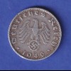 Deutsches Reich Aluminium-Kursmünze 50 Pfennig 1940 B