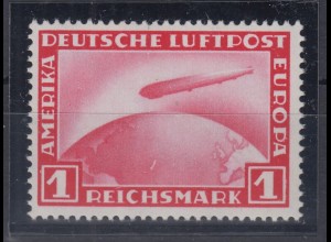 Deutsches Reich Zeppelin 1 RM rot Mi.-Nr. 455 postfrisch **