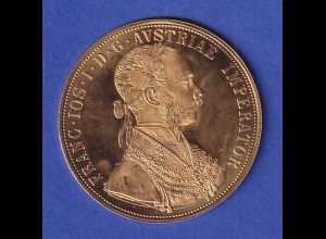 Goldmünze Österreich Franz Joseph, 4 Dukaten = 13,96g Au986