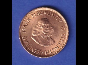 Goldmünze Südafrika 1962 Springbock - 2 Rand = 7,99g Au917