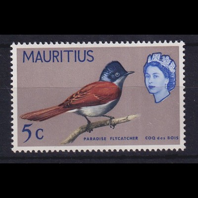 Mauritius 1965 Freimarke Vogel Mi.-Nr. 271 X postfrisch **