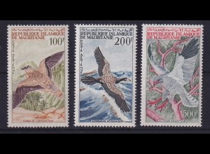 Mauretanien 1964 Flugpostmarken Vögel Mi.-Nr. 223-225 postfrisch **