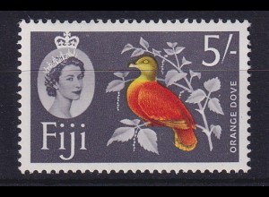 Fiji Islands Fidschi-Inseln 1962 Taube Mi.-Nr. 165 postfrisch **