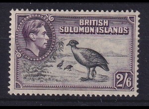 Solomon Island 1939 Großfuß-Huhn Mi.-Nr. 69 postfrisch **