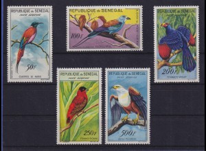 Senegal 1960 Vögel Mi.-Nr. 239-243 postfrisch **