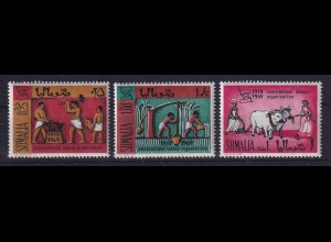 Somalia 1969 Handwerk und Landwirtschaft - Rindergespann Mi.-Nr. 149-151 **