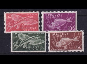 Spanisch-Sahara 1954 Fische Mi.-Nr. 147-150 postfrisch **