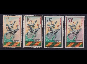 Togo 1961 Kronen-Kraniche Mi.-Nr. 304-307 postfrisch **
