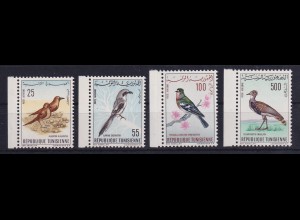Tunesien 1965 Einheimische Vögel Mi.-Nr. 639-642 postfrisch **