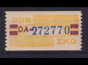 DDR Dienstmarken B Mi.-Nr. 25 DA Rostock # 272770 postfrisch **