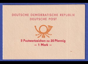 DDR Sondermarkenheftchen Mi.-Nr. SMHD 2 a postfrisch **