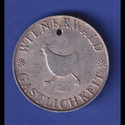 Silber-Medaille 15 Jahre Wienerwald 1970, 19g Ag1000 ANSEHEN !