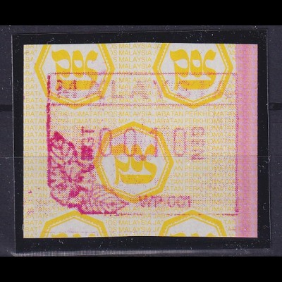 Malaysia 1987 Frama-ATM Mi.-Nr. 1 mit einem ENDSTREIFEN rechts ** SELTEN 