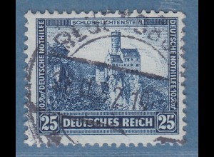 Dt. Reich Nothilfe 1932 Schloss Liechtenstein Mi.-Nr. 477 O gepr. Schlegel BPP