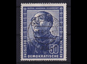 DDR 1951 Deutsch-chinesische Freundschaft Mao Mi.-Nr. 288 gestempelt