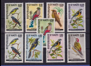 Haiti 1969 Einheimische Vögel Mi.-Nr. 1019-1027 postfrisch **