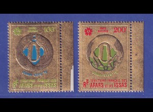 Djibouti / Afars und Issas 1970 EXPO '70 OSAKA Mi.-Nr. 43-44 ** kleine Fehler !