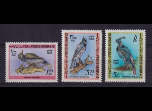 Afghanistan 1965 Vögel Mi.-Nr. 939-941 postfrisch **