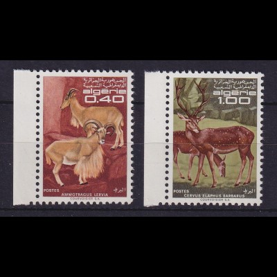 Algerien 1968 Schaf und Hirsch Mi.-Nr. 510-511 postfrisch **