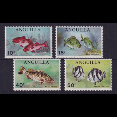 Anguilla 1969 Fische Mi.-Nr. 83-86 postfrisch **