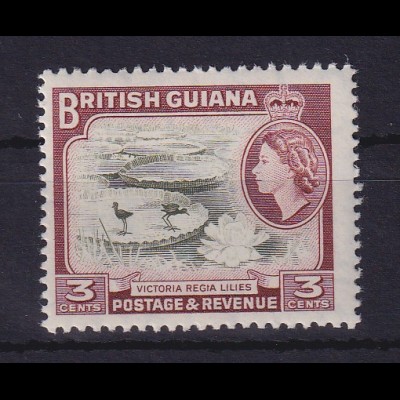 British Guiana 1954 Victoria-Seerose Mi.-Nr. 201 postfrisch **