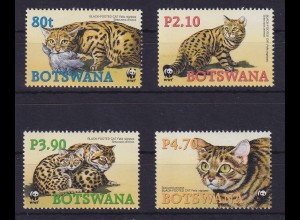 Botswana 2005 Schwarzfußkatze Mi.-Nr. 817-820 postfrisch **