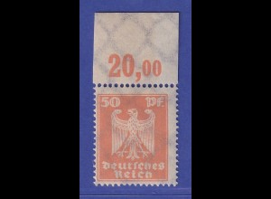 Deutsches Reich 1924 Reichsadler 50 Pfg Mi.-Nr. 361 X POR postfrisch **