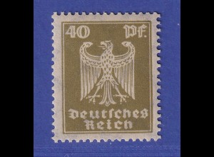 Deutsches Reich 1924 Reichsadler 40 Pfg Mi.-Nr. 360 postfrisch **