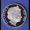 Fiji Fidschi-Inseln Silbermünze 10 $ Fußball-Weltmeisterschaft 2006 PP