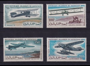 Mauretanien 1966 Flugpostmarken Flugzeuge Mi-Nr. 278-281 postfrisch **