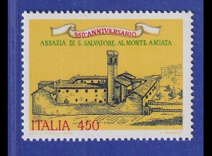 Italien 1985 Abtei San Salvatore auf dem Monte Amiata Mi-Nr.1936 **