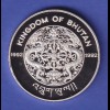 Bhutan Silbermünze 300 Ngultrum Olympiade Barcelona Boxen 1992 PP