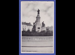 Frankreich 1915 Feldpost-Ansichtskarte Pasteur-Denkmal in Lille