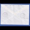 Bund 1995 Mi.-Nr. 1632 und 1633 je 2x auf Lp-Brief von MALCHIN nach Island