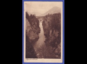 Österreich 1924 Jahre Ansichtskarte Steyrdurchbruch