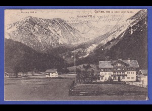 Deutsches Reich Bayern 1918 Ansichtskarte Geitau bei Bayrischzell