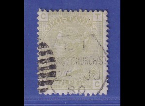Großbritannien 1877 Queen Victoria 4 Pence Mi.-Nr. 48 gestempelt