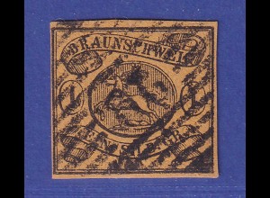 Braunschweig 1853 Wappen 1 Sgr Mi.-Nr. 6 b gestempelt