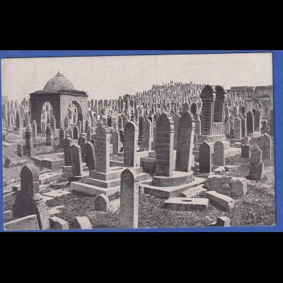 Alte AK Türkei im 1. Weltkrieg Der Mohamedanerfriedhof in Aleppo