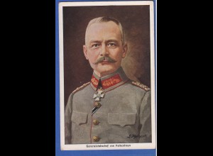 Alte AK 1. Weltkrieg Deutschland Generalstabschef von Falkenhayn, ungelaufen.