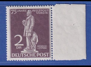 Berlin 1949 Stephan 2DM Höchstwert Mi.-Nr. 41 ** gpr. SCHLEGEL 
