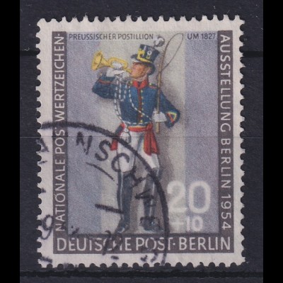 Berlin 1954, Preussischer Postillon Mi.-Nr. 120b gute Farbe, gestempelt