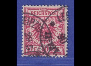 Deutsches Reich Krone/Adler 10 Pf Mi.-Nr. 47 ba gestempelt gpr. ZENKER BP
