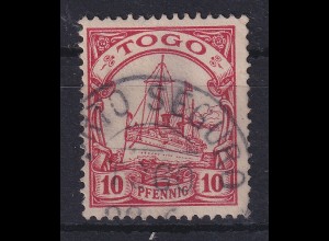 Togo 10Pfg Mi.-Nr. 9 gestempelt in PORTO SEGURO