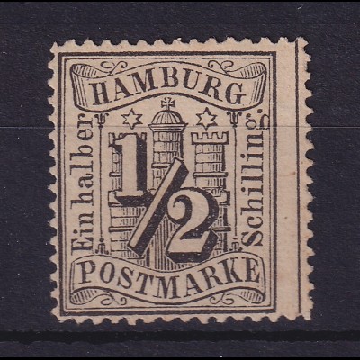 Hamburg 1/2 Schilling 1864 Mi.-Nr. 10 (*)