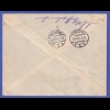 Danzig 1935 Mi.-Nr. 251-255 auf Luftpost-R-Brief nach Dortmund
