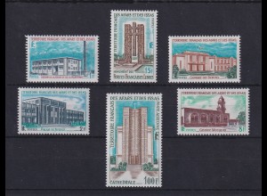 Djibuti Afar und Issa 1969 Gebäude und Kirchen Mi.-Nr. 20-25 **